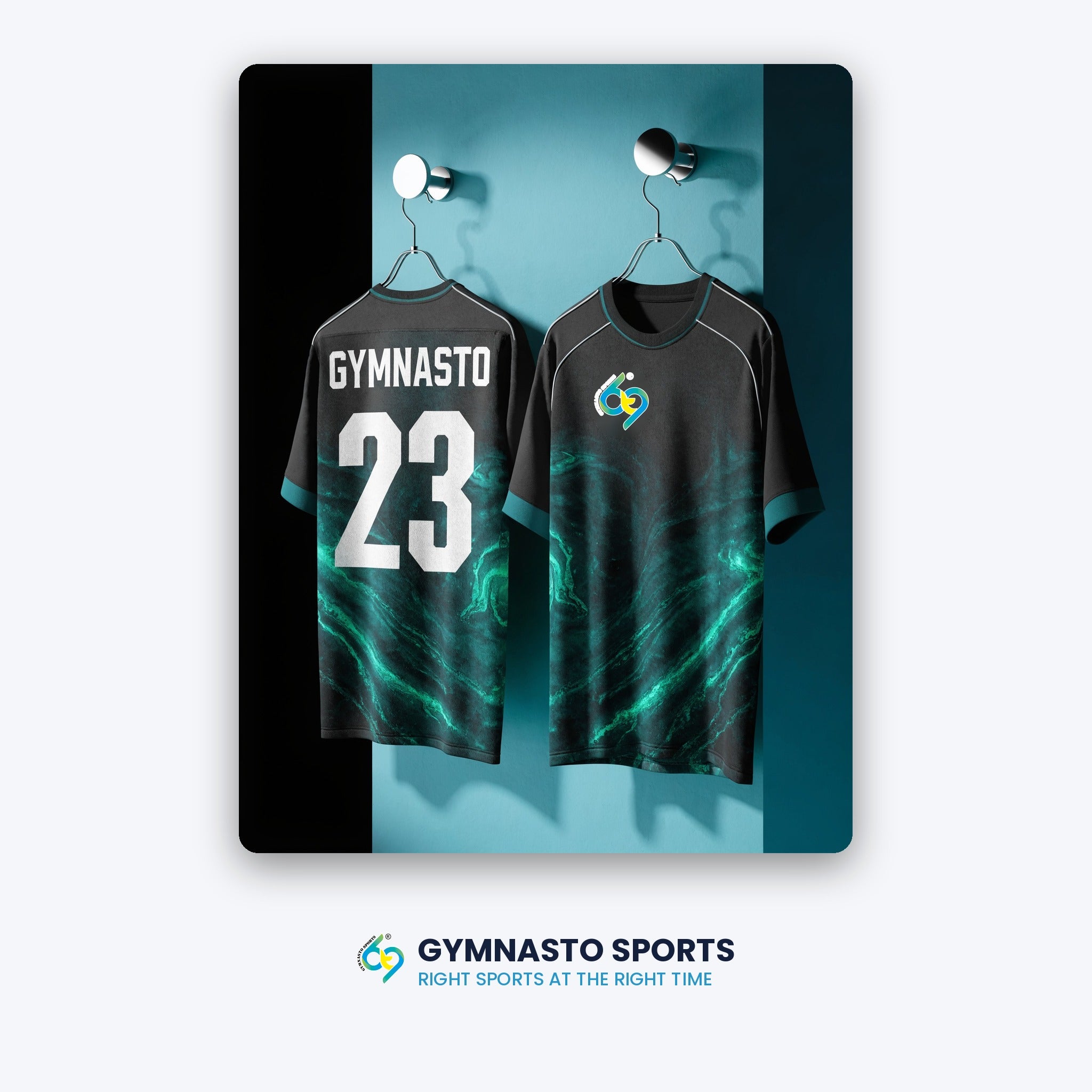 Multi Pattern Emerald Jersey